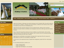 Tablet Screenshot of eaglesnestweddings.co.za